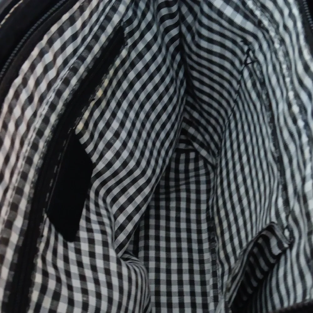 Kate Spade Multicolor Striped Tote with Black Accents EUC - Picture 11 of 12